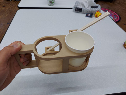 bbq用紙コップホルダー