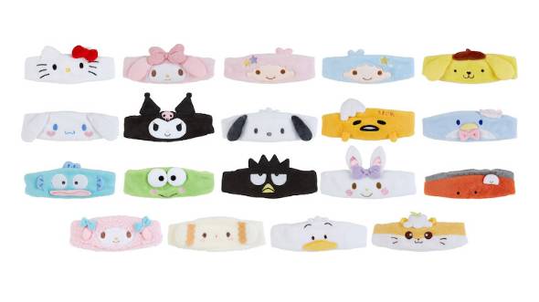 キャラクターヘアバンド （各1320円）