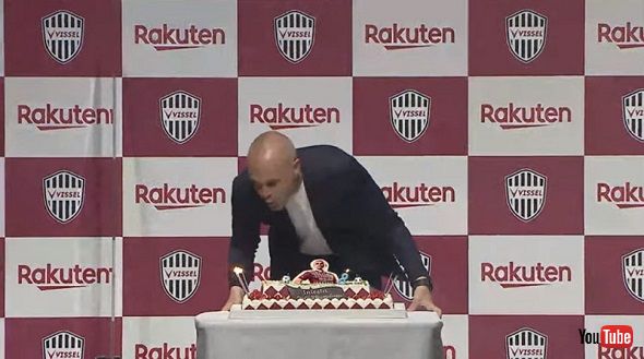 アンドレス・イニエスタ ヴィッセル神戸 サッカー 契約更新