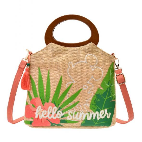 ミッキー かごバッグ 2WAY （4600円／以下税別）