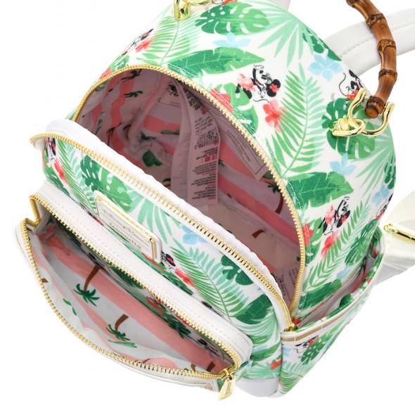 【Loungefly】ミッキー＆ミニー ミニリュック内側イメージ