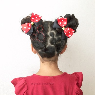 ママヘアアレンジ