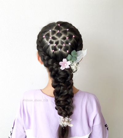 ママヘアアレンジ