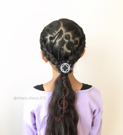 ママヘアアレンジ