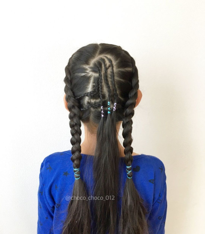 ママヘアアレンジ