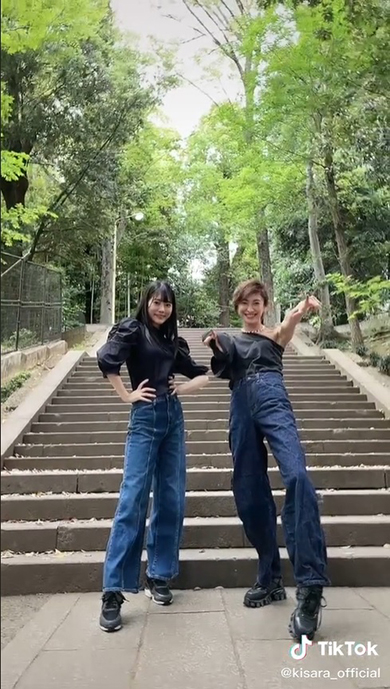 山田優 松村キサラ BTS Dynamite TikTok