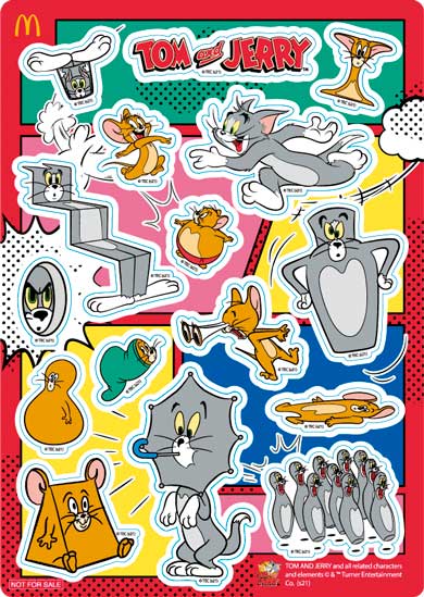 マクドナルド ハッピーセット トムとジェリー くまのがっこう