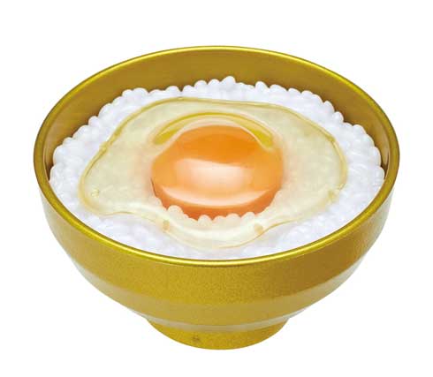 卵かけご飯 ライト カプセルトイ TKG フィギュア キタンクラブ