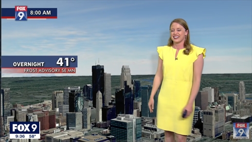 コレが『レクイエム』…か？　まじめな報道中にお天気キャスターが分身するアクシデントに笑いが止まらない