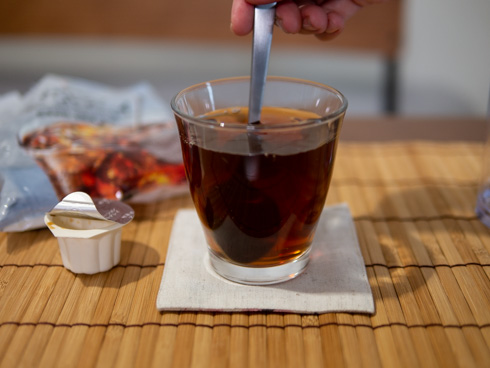 紅茶ポーションでつくった紅茶