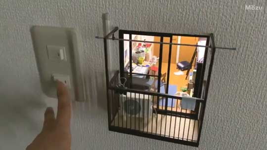 ミニチュア 照明 こびとのベランダ 手作り Mozu