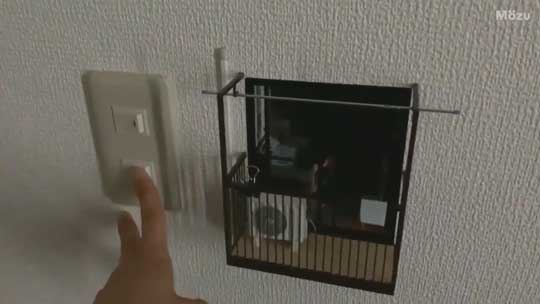 ミニチュア 照明 こびとのベランダ 手作り Mozu