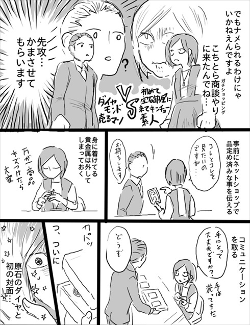 原石ダイヤ購入