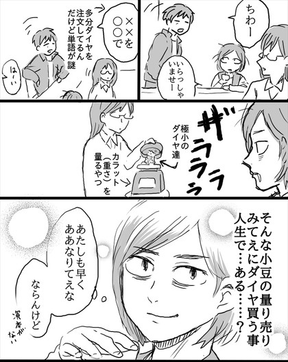 原石ダイヤ購入