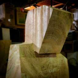 木彫り VRデバイス 三脚 彫刻 村田勇気 Murata Yuki