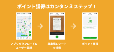 VEEMO 駐車場レシート買い取り