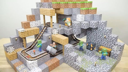 紙マイクラ