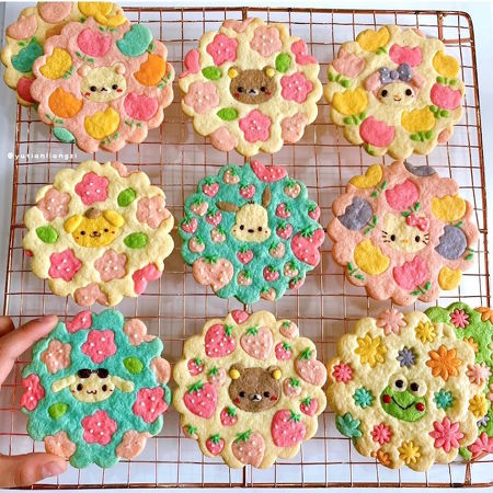 デザインクッキープレート