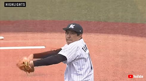 石橋貴明 始球式 ロッテ ライオンズ 佐々木朗希 マウンド