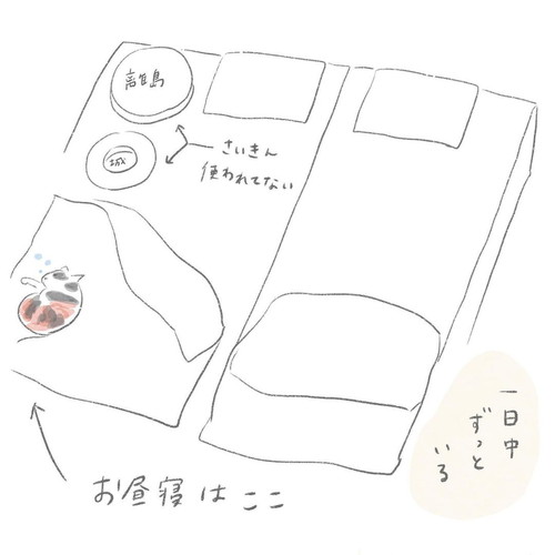 「おふとんの妖精さん」