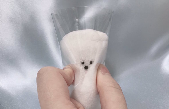 ぬいぐるみ 牛乳