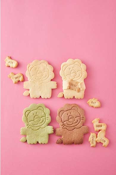 たべっ子どうぶつ FAN BOOK 公式本 らいおんくん 抜き型 ギンビス 宝島社