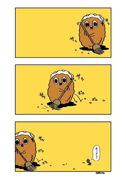 絵本 マッチ売りの少女 揚げ物