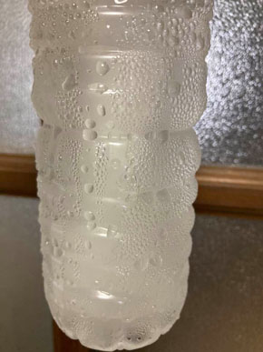 ペットボトル除湿