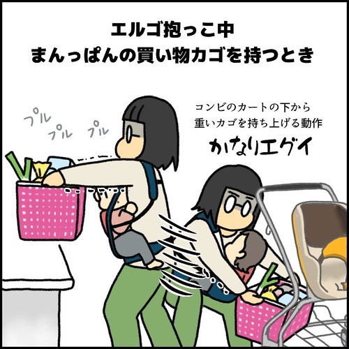 子育てつらい動き