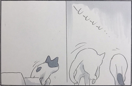  嬉しいお出迎え3