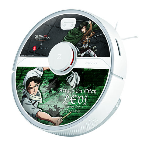 進撃の巨人ロボット掃除機・本体斜め