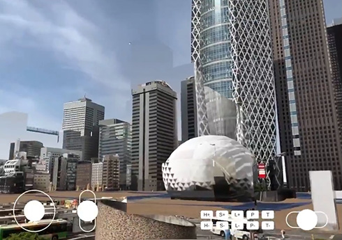 ビルが消えた駅前に東京タワーが降臨　新宿を更地にするARアプリが楽しそう