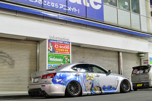 痛車 ホロライブ 天音かなた レクサス 