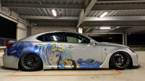 なんだただの天使か ホロライブ「天音かなた」仕様のレクサス痛