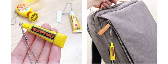 セメダイン 接着剤 ミニチュア キーチェーン キーホルダー