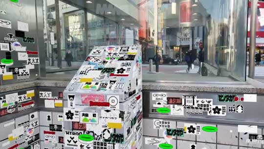 ステッカー 増殖 アニメーション