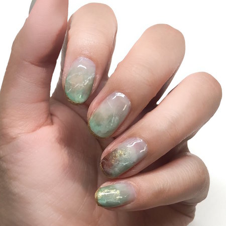 アマゾナイトネイル