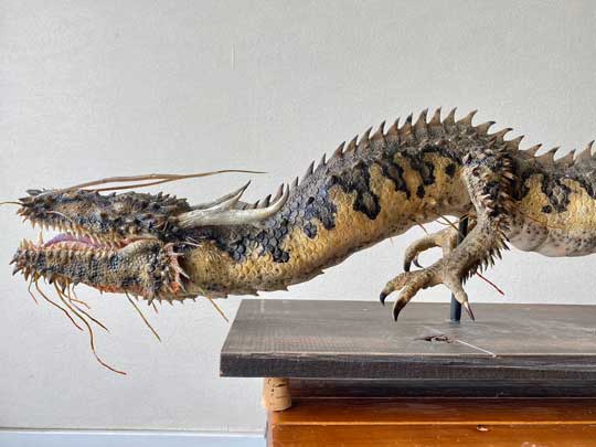 現実にいそうな“リアル系ドラゴン”を作った粘土作品が神々しい