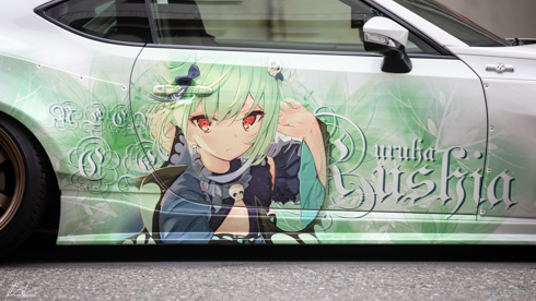 痛車 ホロライブ 潤羽るしあ トヨタ86