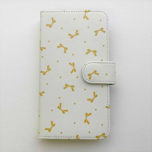 スマホマルチケース（リボン）（3800円／M、L、LLサイズ共通）