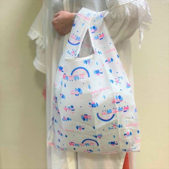 総柄エコバッグ（ストップペイル）（2200円）