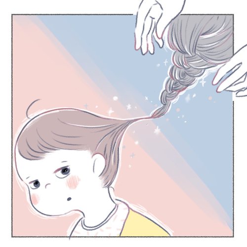 子どものころを思い出すママ