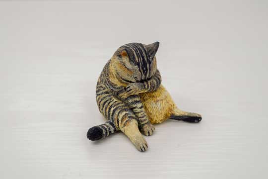 ぽっちゃり猫フィギュア