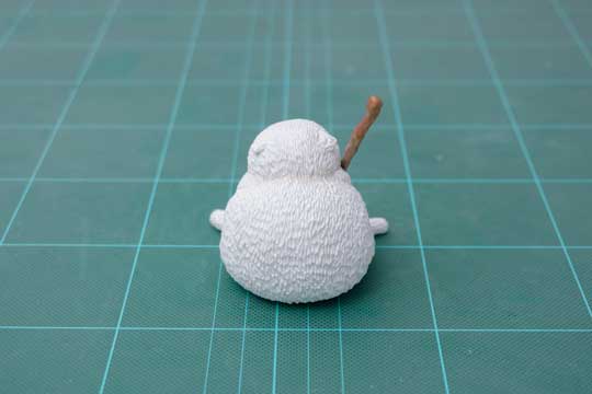 泣いてないもん 猫 フィギュア 粘土 めーちっさい