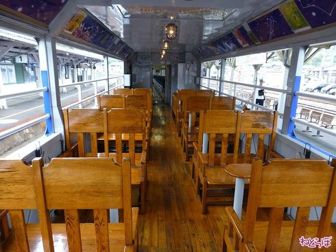 鉄道 島根 トロッコ 奥出雲おろち号 客車