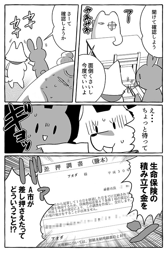 借金していないけれど差し押さえ