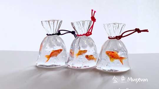 金魚 アクセサリー 雑貨 レジン 粘土 ハンドメイド 作品