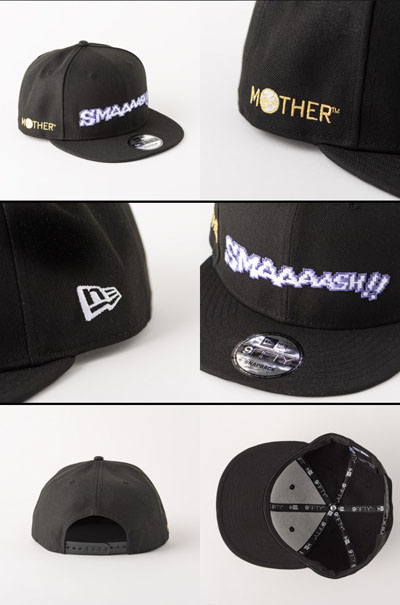MOTHER2 NEW ERA® ポーチキーホルダー 黒　ネス　帽子　ほぼ日 ニューエラのポーチキーホルダーができました - ほぼ日MOTHER
