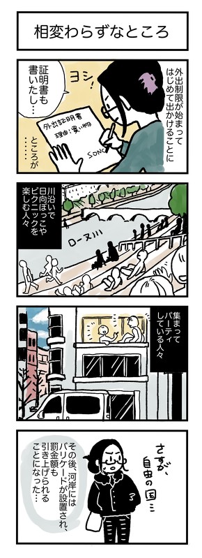 コロナ 帰国日記