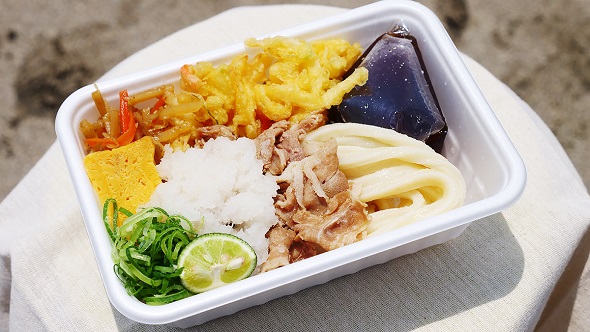 夏の丸亀うどん弁当